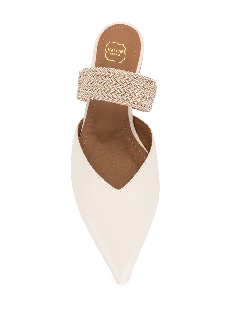 Beige Maisie flat mules women MALONE SOULIERS